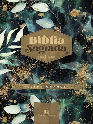 cover image of Bíblia Jardim Noturno, NVI, Capa Dura, Letra Grande, Leitura Perfeita